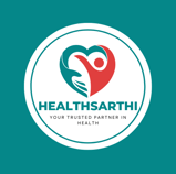 Health sarthi logo- reliable MRI, CT scan, X-ray and ultrasound services in kanker and dhamtari