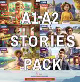 A1-A2 French Stories Pack