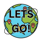 The travel guide shop. logo