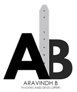 Aravindh B Traders & Developer logo