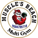 Muscle's beach Amit's Gym logo