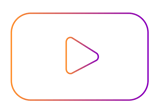 YouTube play button style icon