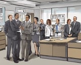 Bright living room with modern inventory