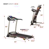 treadmill features