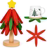 Homlouue Trivets for Hot Dishes, Wooden Trivets,