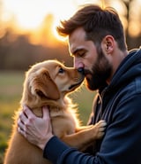 PetArt360 müşterisi Cem S'nin köpeği ile resmi
