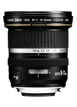 The 10-22mm EF-S zoom lens from Canon