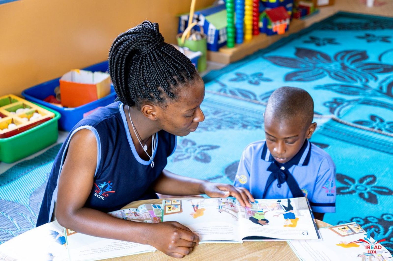 Smiling child at an ECD centre