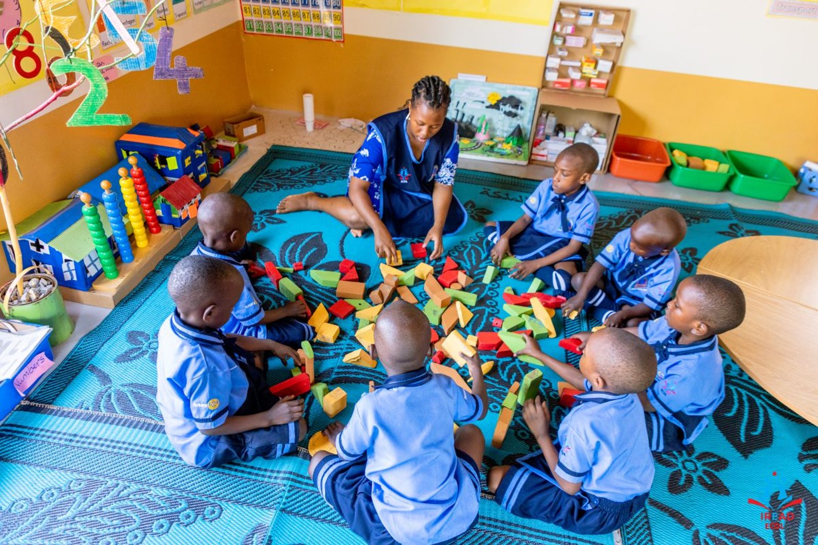 Play-based learning at an IREAD ECDL centre