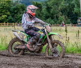 Motocross rider, Babel, North Wales, UK