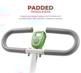 Row and ride exercise machine