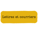 lettres et courriers