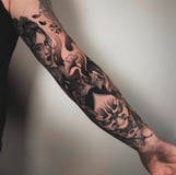 Best japanese sleeve tattoo kaunas