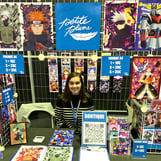 Convention LGX gaming au luxembourg stand petite plume illustrations manga