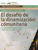 Talle dinamización comunitaria