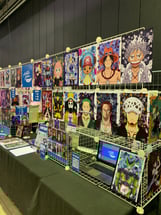 Convention LGX gaming au luxembourg stand petite plume illustrations manga