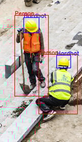 Using computer vision to detect hardhats on construction sites