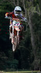 Motocross rider, Babel, North Wales, UK