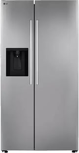 LG LS27T3230S 27 Cu. Ft. Stainless Side-by-Side Smart Refrigerator