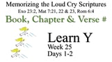 Learn Y (Days 1-2)