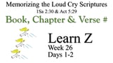 Learn Z (Days 1-2)