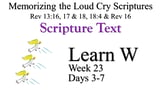 Learn W (Days 3-7)