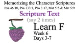 Learn F (Days 3-7)