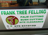 Frank Tree Felling logo