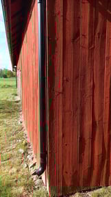Light and Sahe for a 10 years old natural banr paint