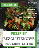 Dieta bezglutenowa 1800 kcal jadłospis pdf 14 dni