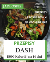 Dieta DASH 1800 kcal jadłospis na 14 dni pdf