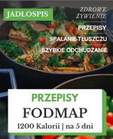 Jadłospis Low FODMAP 1200 kcal