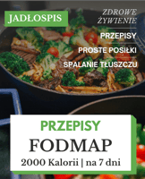 Jadłospis Tygodniowy Dieta Fodmap 2000 kcal