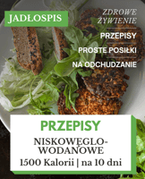 dieta low carb pdf jadłospis 1500 kcal