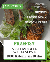 dieta low carb pdf jadłospis 1800 kcal