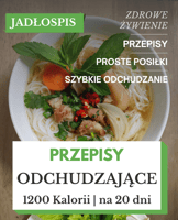 Dieta odchudzająca 1200 kcal na 20 dni