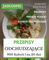 Dieta odchudzająca 900 kcal na 20 dni