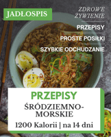 Dieta śródziemnomorska pdf jadłospis 1200 kcal 14 dni