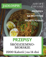 Dieta śródziemnomorska pdf jadłospis 2200 kcal 14 dni