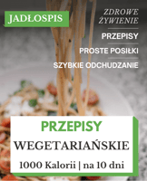 dieta wegetariańska jadłospis pdf 1000 kcal