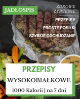 Dieta Wysokobiałkowa Jadłospis na 7 dni
