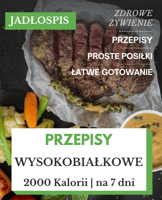 Dieta Wysokobiałkowa Jadłospis na 7 dni