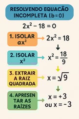 equação b=o