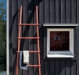 Noir de falun, bardage bois noir