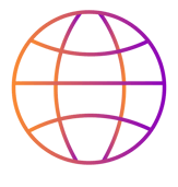 Decorative Internet Globe Icon