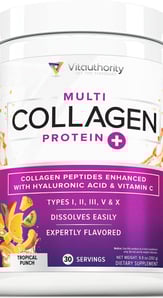 Multi Collagen Peptides Plus Hyaluronic Acid and Vitamin C