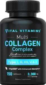 Multi Collagen Complex Vital Vitamins