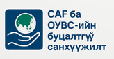 Non-repayable funding from CAF and IMF logo