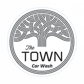 the town car wash logo