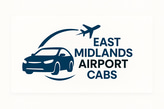 east midlands airport cabs logo